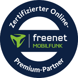 freenet-siegel, Zertifizierter Online-Premium-Partner von Freenet Mobilfunk